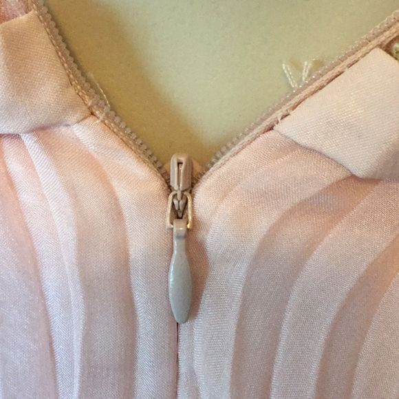 Jovani halter Gown W/ Beaded BodicePleated Skirt - Picture 7 of 8